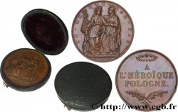 POLOGNE - INSURRECTION DE POLOGNE Médaille, l’Héroïque Pologne