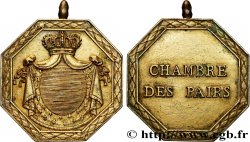 LUIGI XVIII Médaille, Chambre des pairs