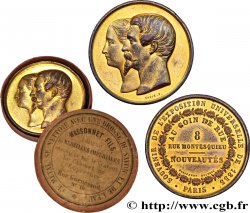 SEGUNDO IMPERIO FRANCES Médaille, Souvenir de l’Exposition Universelle