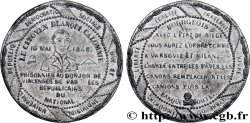 DEUXIÈME RÉPUBLIQUE Médaille, Arrestation des auteurs de l’attentat, Auguste BLANQUI