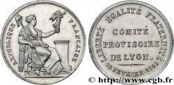 SECOND REPUBLIC Médaille, Comité provisoire de Lyon