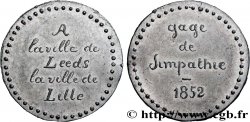 SECOND REPUBLIC Médaille, Gage de sympathie à la ville de Leeds