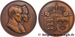 DANEMARK Médaille, Mariage de Frédéric, prince héritier, avec Ingrid, princesse de Suède