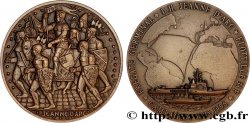 QUINTA REPUBBLICA FRANCESE Médaille, Campagne 1995-1996 de la frégate Germinal et du porte-hélicoptères Jeanne d Arc