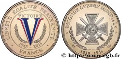 QUINTA REPUBLICA FRANCESA Médaille, 60e anniversaire de la victoire de 1945
