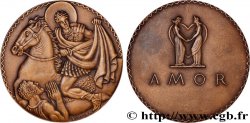 MÉDAILLES RELIGIEUSES Médaille, AMOR, Saint Martin