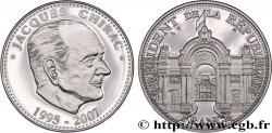 CINQUIÈME RÉPUBLIQUE Médaille, Jacques Chirac, président de la République