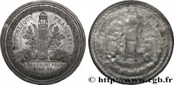 DIRECTOIRE Médaille, Représentant du peuple, An VI, tirage uniface AU