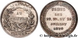 LOUIS-PHILIPPE - LES TROIS GLORIEUSES / THE THREE GLORIOUS DAYS Médaille, Gloire au peuple