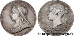GRANDE BRETAGNE - VICTORIA Médaille, 60e anniversaire de règne de Victoria TTB