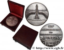 IV REPUBLIC Médaille, 125e anniversaire des compagnies d’assurances L’Union