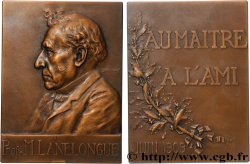III REPUBLIC Plaquette, Professeur Martial Lanelongue