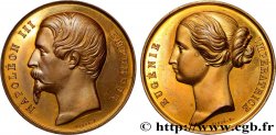 SECOND EMPIRE Médaille, Couple impérial SUP