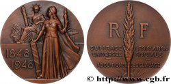 QUATRIÈME RÉPUBLIQUE Médaille, Abolition de l’esclavage