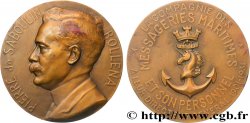 TROISIÈME RÉPUBLIQUE Médaille, Pierre de Saboulin Bollena, Messageries Maritimes