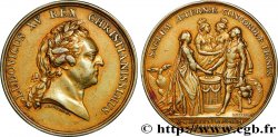 LOUIS XV DIT LE BIEN AIMÉ Médaille, Mariage du dauphin TTB+