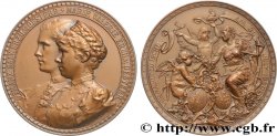 AUTRICHE Médaille, Mariage de François Salvator de Hasbourg-Toscane et de Marie Valérie d’Autriche