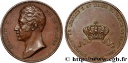 CHARLES X Médaille, Avènement de Charles X TTB