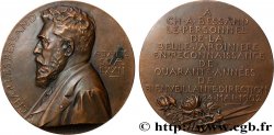 III REPUBLIC Médaille, Charles Bessand, directeur de la Belle Jardinière