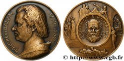 LITTÉRATURE : ÉCRIVAINS/ÉCRIVAINES - POÈTES Médaille, Honoré de Balzac TTB+