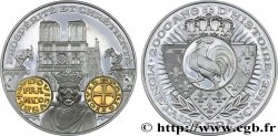 CINQUIÈME RÉPUBLIQUE Médaille, 2000 ans d’histoire monétaire française, le denier parisis
