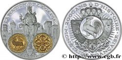 QUINTA REPUBLICA FRANCESA Médaille, 2000 ans d’histoire monétaire française, l’agnel d’or