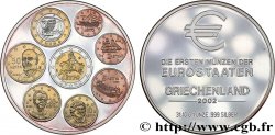 EUROPE Médaille, Premières pièces de Grèce