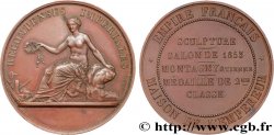 SECOND EMPIRE Médaille, Salon de 1853, Sculpture