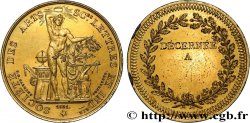 ACADÉMIES ET SOCIÉTÉS SAVANTES Médaille, Société des arts sciences lettres et industrie AU