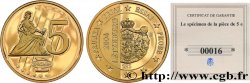EUROPE Médaille, Specimen 5 €uro, Luxembourg