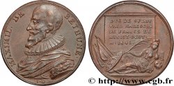 LOUIS XIII LE JUSTE Médaille, Décès du Duc de Sully, Maximilien de Béthune