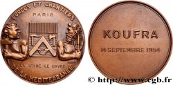 IV REPUBLIC Médaille, Forges et chantiers de la Méditerranée, Koufra