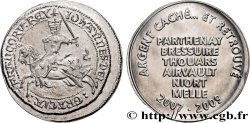 V REPUBLIC Médaille, Argent caché... et retrouvé