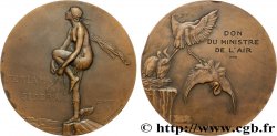 III REPUBLIC Médaille, FERIAM SIDERA, Don du ministre de l’air AU