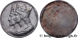 LUIS FELIPE I Médaille, Louis III et Carloman II, tirage uniface