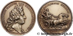 LOUIS XIV LE GRAND OU LE ROI SOLEIL Médaille, Seconde conquête de la Franche-Comté, refrappe