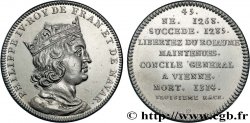 SÉRIE MÉTALLIQUE DES ROIS DE FRANCE Médaille, Philippe IV Le Bel