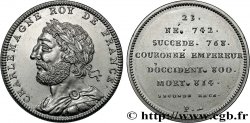 SÉRIE MÉTALLIQUE DES ROIS DE FRANCE Médaille, Charlemagne