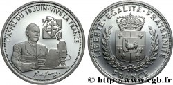 V REPUBLIC Médaille, Charles de Gaulle, Discours du 18 juin 1940