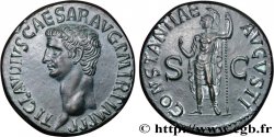 CLAUDIUS Médaille, Reproduction d’un As de Claude, n°239 VZ