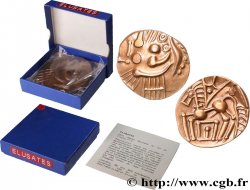 GALLIEN - SÜDWESTGALLIEN - ELUSATES (Région die Gers) Médaille, Reproduction d’une Drachme “au cheval”, n°290 VZ