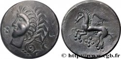 GALLIA BELGICA - LEUCI (Area of Toul) Médaille, Reproduction du Statère, type de Boviolles, n°196