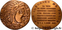V REPUBLIC Médaille, Statère d’or des Parisii, Bimillénaire de Paris, refrappe