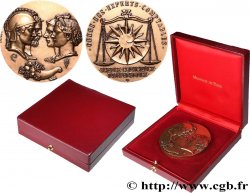 CINQUIÈME RÉPUBLIQUE Médaille, Hommage de l’ordre des experts comptables et des comptables agrées