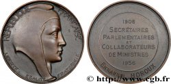 IV REPUBLIC Médaille, Secrétaires parlementaires et collaborateurs de ministres