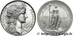 CINQUIÈME RÉPUBLIQUE Médaille, Bicentenaire de la Révolution Française