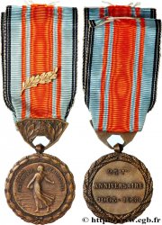 ASSURANCES Médaille, 25e anniversaire de la Semeuse - Beausoleil