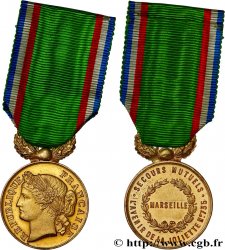 INSURANCES Médaille, Société de Secours Mutuels, Les prévoyants de la Joliette