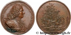 LOUIS XV THE BELOVED Médaille, Évrard Titon du Tillet, Parnasse françois