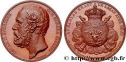SUÈDE - ROYAUME DE SUÈDE - OSCAR II Médaille, 100e anniversaire, Allmäna Brand SUP+